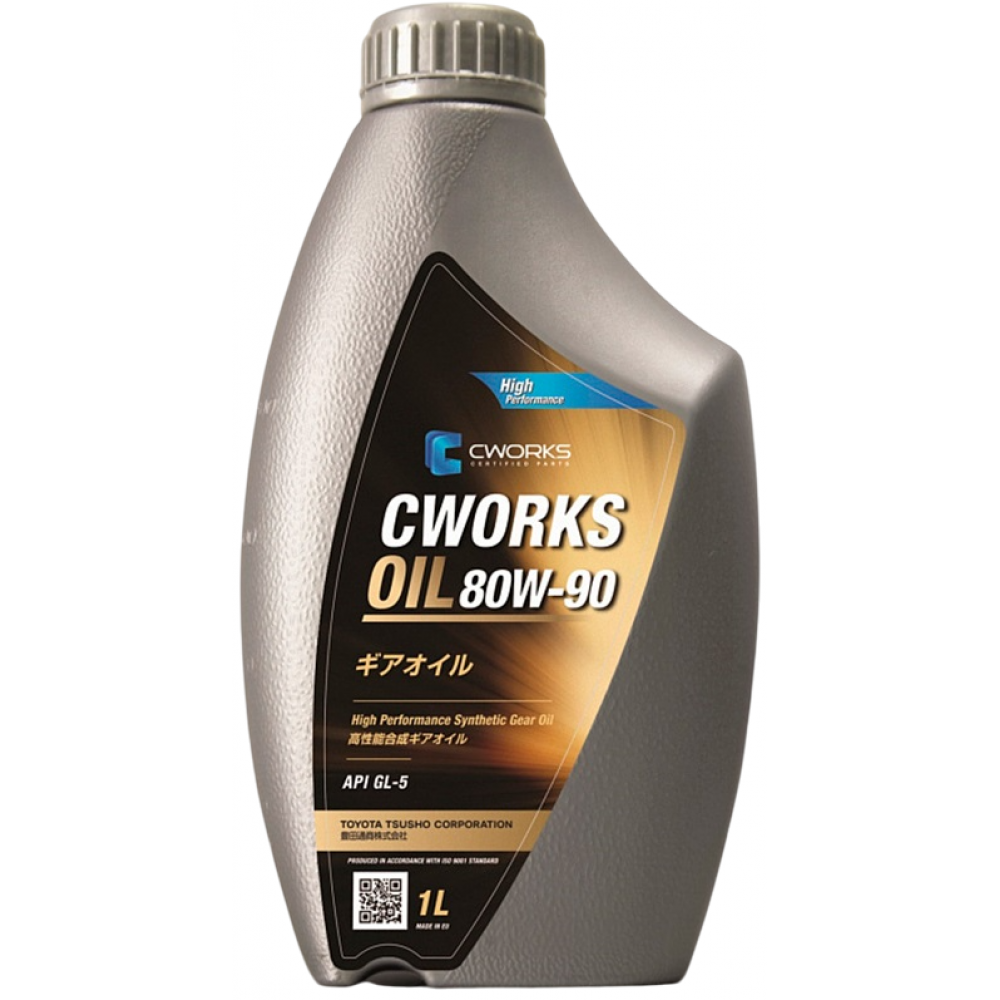 Трансмиссионное масло CWORKS OIL 80W-90 GL-5, 1л Трансмиссионное масло CWORKS OIL 80W-90 GL-5, 1л