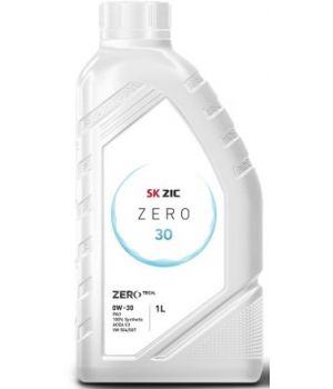 Моторное масло ZIC ZERO 30 0W-30, 1л