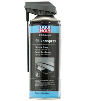 Бесцветная смазка-силикон LIQUI MOLY Pro-Line Silikon-Spray, 0,4л