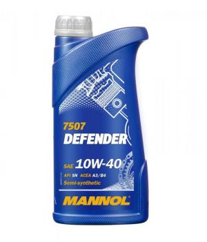Моторное масло MANNOL 7507 DEFENDER 10W-40, 1л