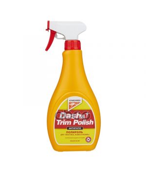 Полироль с антистат. эффект. для пластика кожи и резины KANGAROO Dash&Trim Polish Antistatic, 500мл