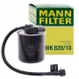 Топливный фильтр MANN-FILTER WK 820/18