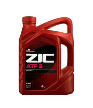 Трансмиссионное масло ZIC ATF 3, 4л