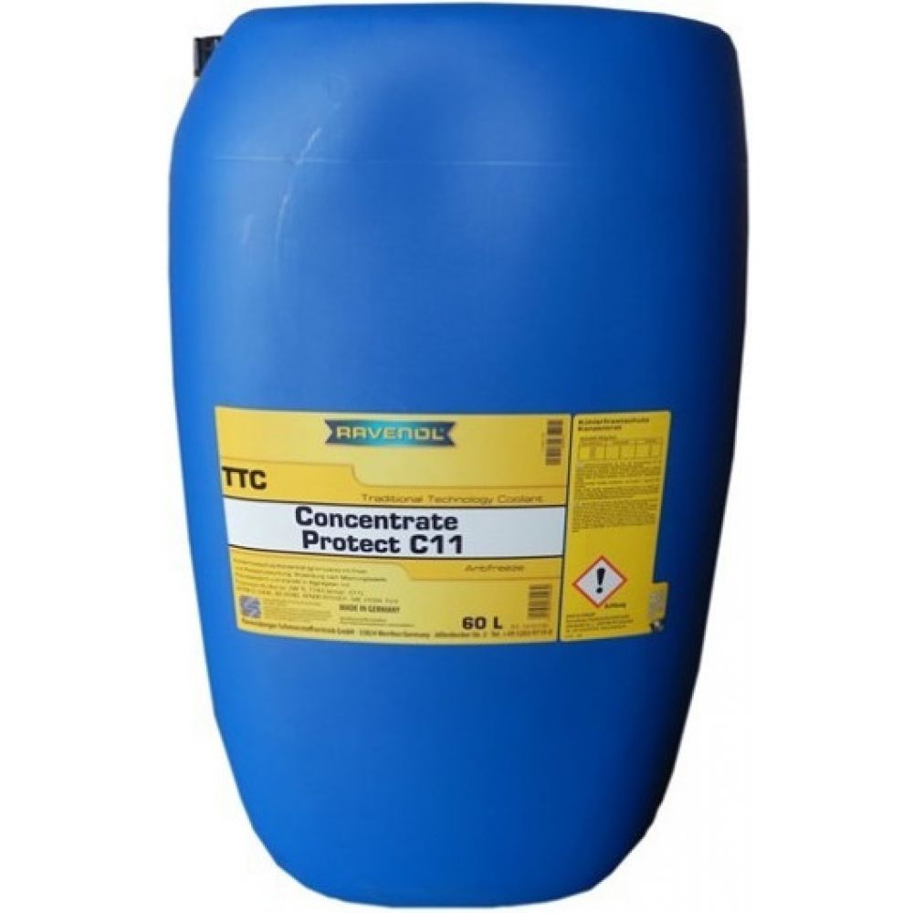 Антифриз RAVENOL TTC Protect C11 Concentrate (пластик), 60л