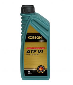 Трансмиссионное масло Korson FULL SYNTHETIC ATF VI, 1л