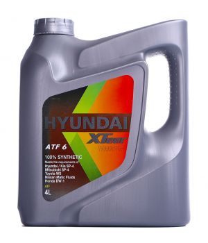 Трансмиссионное масло HYUNDAI XTeer ATF 6, 4л