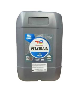 Моторное масло Total RUBIA TIR 7400 15W-40, 20л