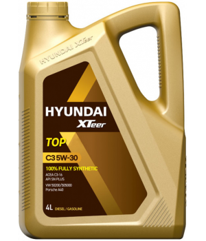 Моторное масло HYUNDAI XTeer TOP C3 5W-30 (NEW), 4л