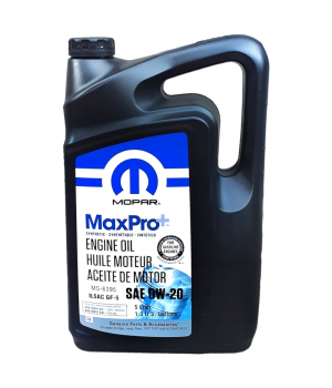 Моторное масло MOPAR MaxPro+ 0W-20, 5л