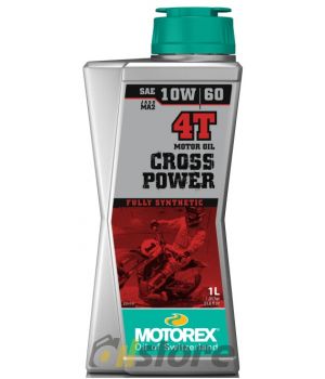 Моторное масло MOTOREX CROSS POWER 4T 10W-60, 1л