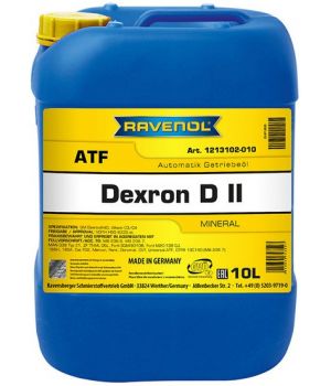 Трансмиссионное масло RAVENOL ATF Dexron DII, 10л