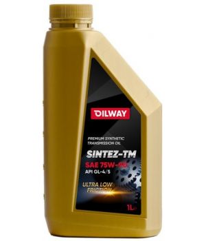 Трансмиссионное масло Oilway Sintez-TM 75W-90, 1л