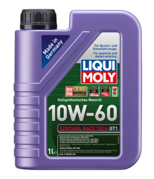 Моторное масло LIQUI MOLY Synthoil Race Tech GT1 10W-60, 1л