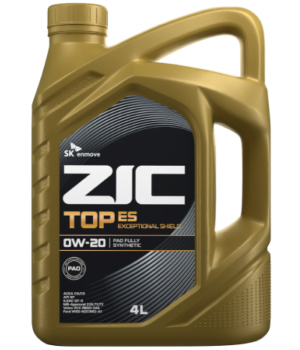 Моторное масло ZIC TOP ES 0W-20, 4л
