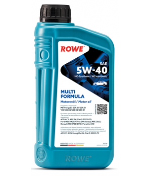 Моторное масло ROWE HIGHTEC MULTI FORMULA 5W-40, 1л