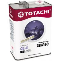 Трансмиссионное масло TOTACHI Ultima Syn-Gear 75W-90 GL-4, 4л