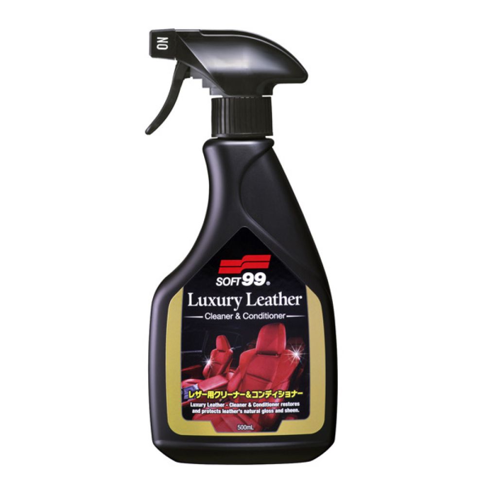 Очиститель и кондиц. для кожи Soft99 Leather cleaner & conditioner mango, 500мл
