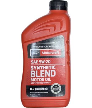 Моторное масло Ford Motorcraft Synthetic Blend 5W-20, 0.946мл