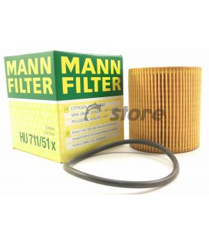 Масляный фильтр MANN-FILTER HU 711/51 X