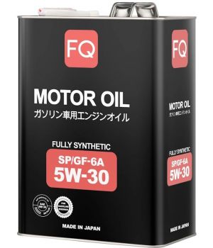 Моторное масло FQ 5W-30 SP/GF-6A FULLY SYNTHETIC, 4л