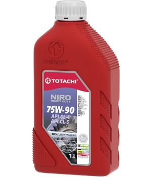 Трансмиссионное масло TOTACHI NIRO HD EURO SYN-GEAR 75W-90 GL-4/GL-5, 1л 