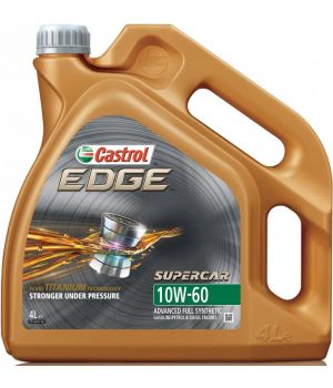 Моторное масло Castrol EDGE Supercar 10W-60, 4л
