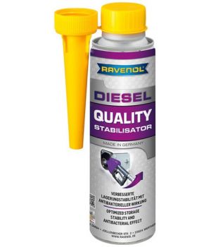 Присадка-стабилизатор дизельного топлива RAVENOL Diesel Quality Stabilisator, 300мл