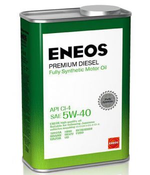 Моторное масло ENEOS Premium Diesel CI-4 5W-40, 1л