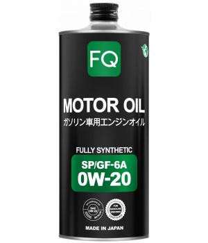 Моторное масло FQ FULLY SYNTHETIC SP/GF-6A 0W-20, 1л