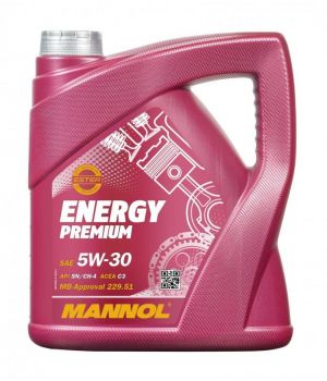 Моторное масло MANNOL 7908 ENERGY PREMIUM 5W-30, 4л