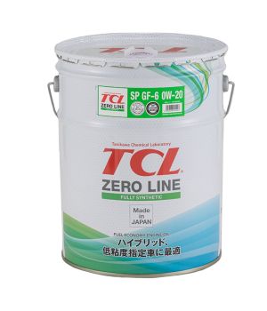 Моторное масло TCL Zero Line 0W-20 SP/GF-6, 20л