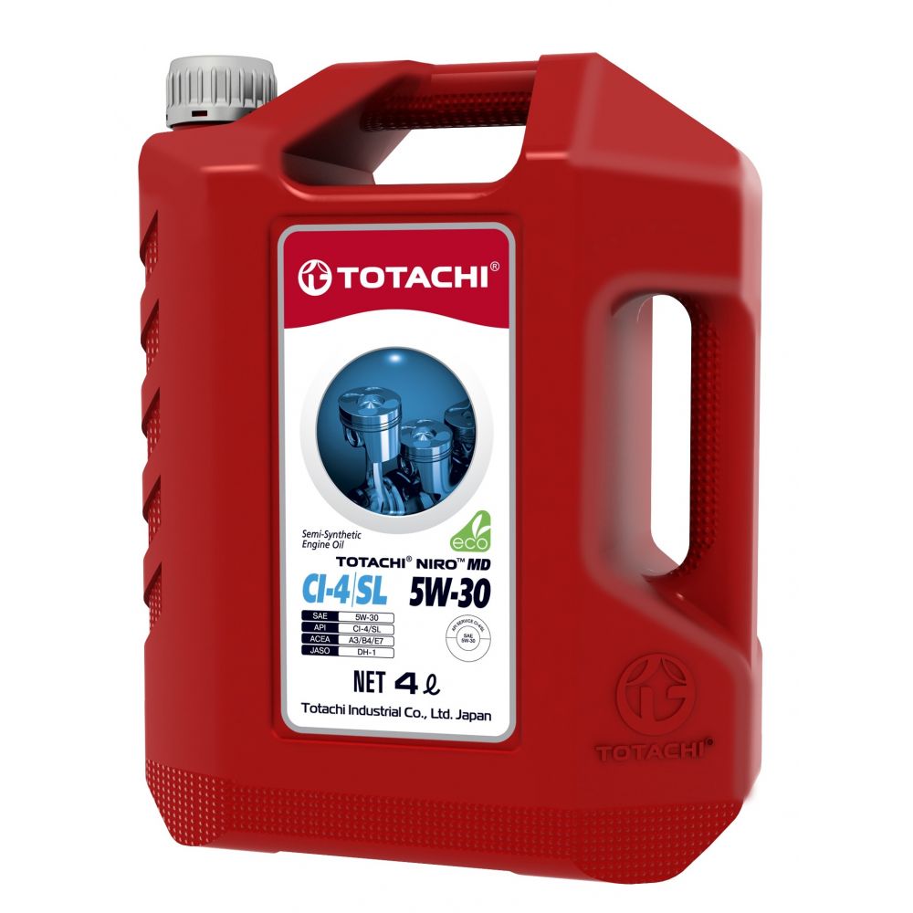Моторное масло TOTACHI NIRO MD Semi-Synthetic 5W-30, 4л