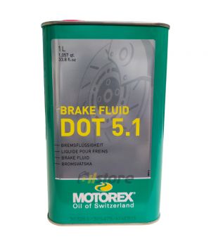 Тормозная жидкость MOTOREX BRAKE FLUID DOT 5.1, 1л