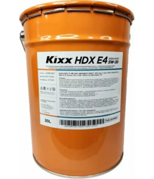 Моторное масло Kixx HDX E4 5W-30 (RUS), 20л