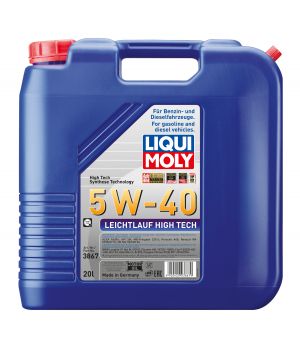 Моторное масло LIQUI MOLY НС Leichtlauf High Tech 5W-40, 20л