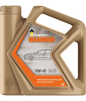 Моторное масло Rosneft Maximum 10W-40 (РНПК), 4л