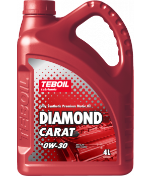 Моторное масло TEBOIL Diamond Carat 0W-30, 4л