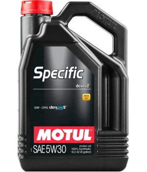 Моторное масло MOTUL Specific Dexos 2 5W-30, 5л