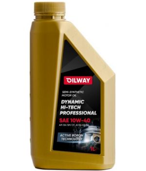 Моторное масло Oilway Dynamic Hi-Tech Professional 10W-40, 1л