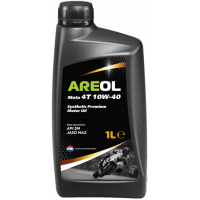Моторное масло AREOL MOTO 4T 10W-40, 1л