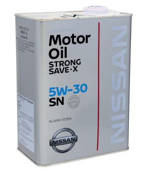 Моторное масло NISSAN STRONG SAVE X 5W-30 SN, 4л