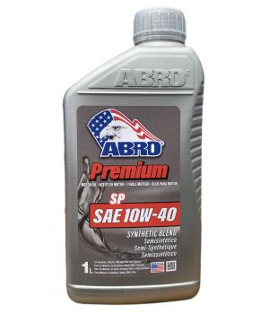 Моторное масло ABRO Premium Synthetic Blend 10W-40, 1л