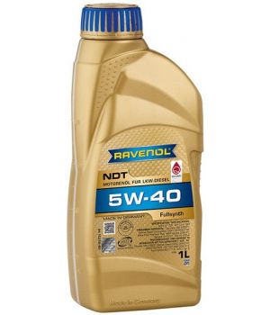 Моторное масло RAVENOL NDT 5W-40, 1л