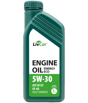 Моторное масло LIVCAR ENGINE OIL ENERGY ECO 5W-30 API SP/CF/GF-6A, 1л