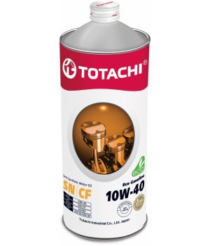 Моторное масло TOTACHI Eco Gasoline SN/CF 10W-40, 1л 
