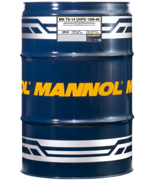 Моторное масло MANNOL 7114 TS-14 UHPD 15W-40, 208л