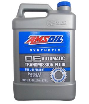 Трансмиссионное масло AMSOIL OE Fuel-Efficient Synthetic Automatic Transmission Fluid, 3,78 л
