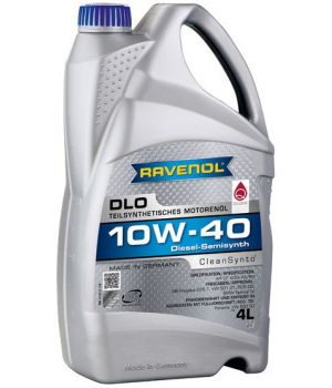 Моторное масло RAVENOL DLO 10W-40, 4л