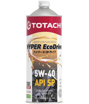 Моторное масло TOTACHI HYPER Ecodrive Fully Synthetic 5W-40 SP/SN PLUS, 1л