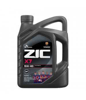 Моторное масло ZIC X7 5W-40, 4л